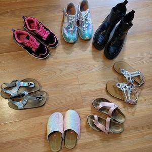 girls size 1-2 shoes